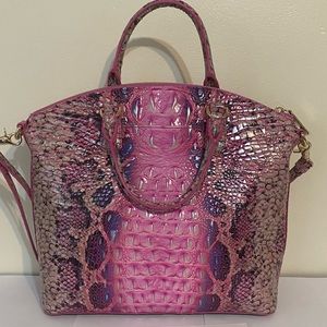 Brahmin Large Duxbury Pink Cobra